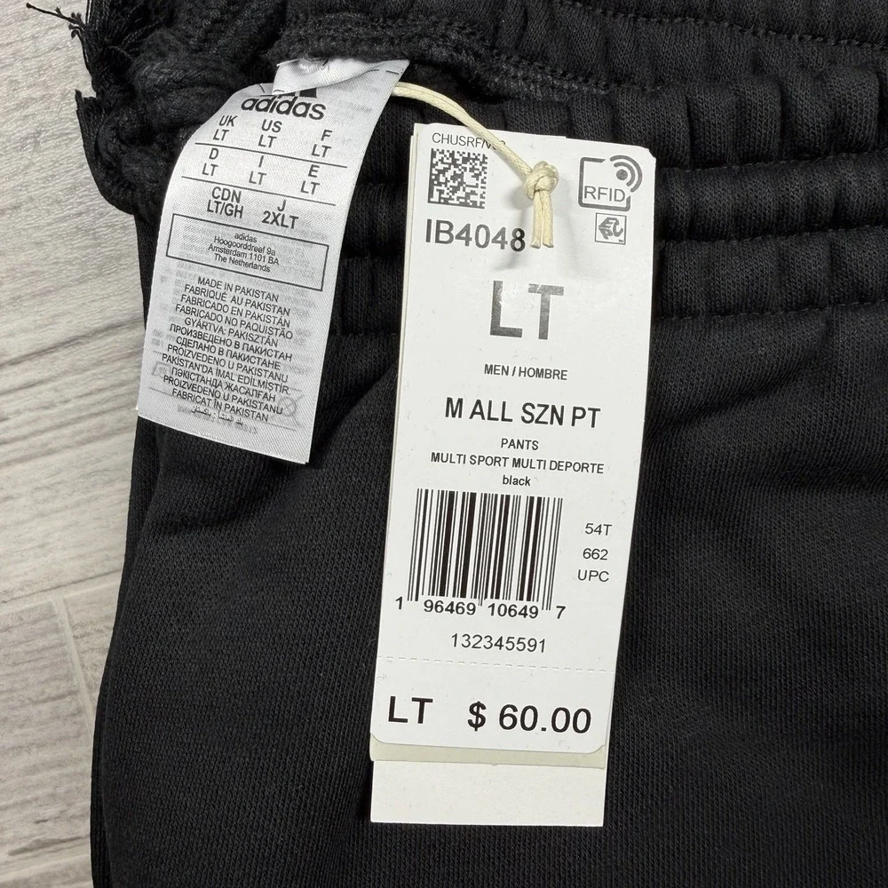 Adidas Men's Sportswear All SZN Pants In Black IB4048 - Size Large Tall NWT‎